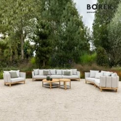 2-Sitzer Garten Loungesofa Von Borek Inklusive Polster - Softline Loveseat -GARTENTRAUM Verkäufe 2 sitzer garten loungesofa von borek inklusive polster softline loveseat3