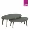 2-teiliges Loungetisch-Set Aus Resysta Von MBM - Loungetisch Iconic 2er Set -GARTENTRAUM Verkäufe 2 teiliges loungetisch set aus resysta von mbm loungetisch iconic 2er set