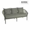 3-Sitzer Gartensofa Für Lounge Von Borek - Grau - Majinto Sofa -GARTENTRAUM Verkäufe 3 sitzer gartensofa fuer lounge von borek grau majinto sofa