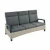 3-Sitzer Gartensofa Mit Verstellbarer Lehne - Loungebank Flero -GARTENTRAUM Verkäufe 3 sitzer gartensofa mit verstellbarer lehne loungebank flero