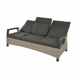 3-Sitzer Gartensofa Mit Verstellbarer Lehne - Loungebank Flero -GARTENTRAUM Verkäufe 3 sitzer gartensofa mit verstellbarer lehne loungebank flero3