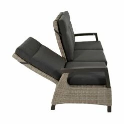 3-Sitzer Gartensofa Mit Verstellbarer Lehne - Loungebank Flero -GARTENTRAUM Verkäufe 3 sitzer gartensofa mit verstellbarer lehne loungebank flero4