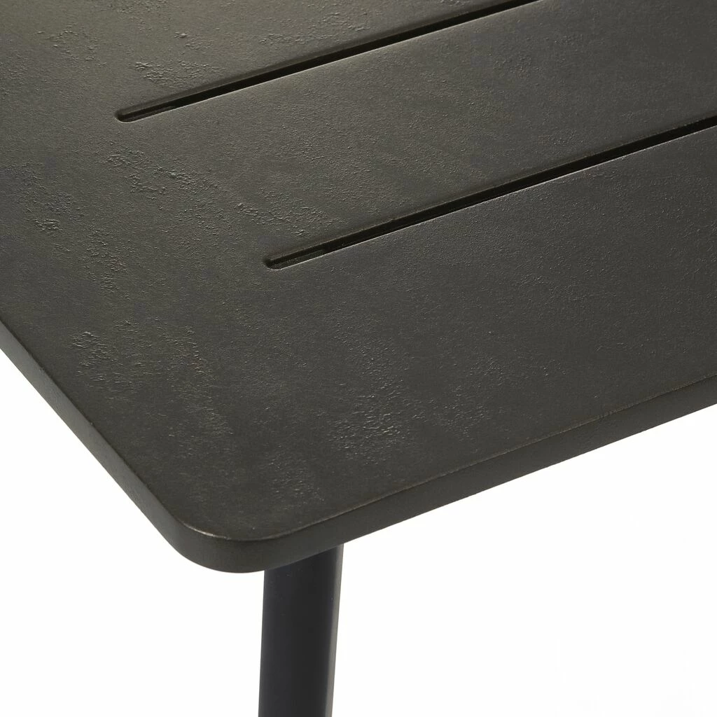 6-Sitzer Essecke In Metalloptik Aus Vollkunststoff - Antikra 4 6-Sitzer Essecke In Metalloptik Aus Vollkunststoff - Antikra – Bild 2