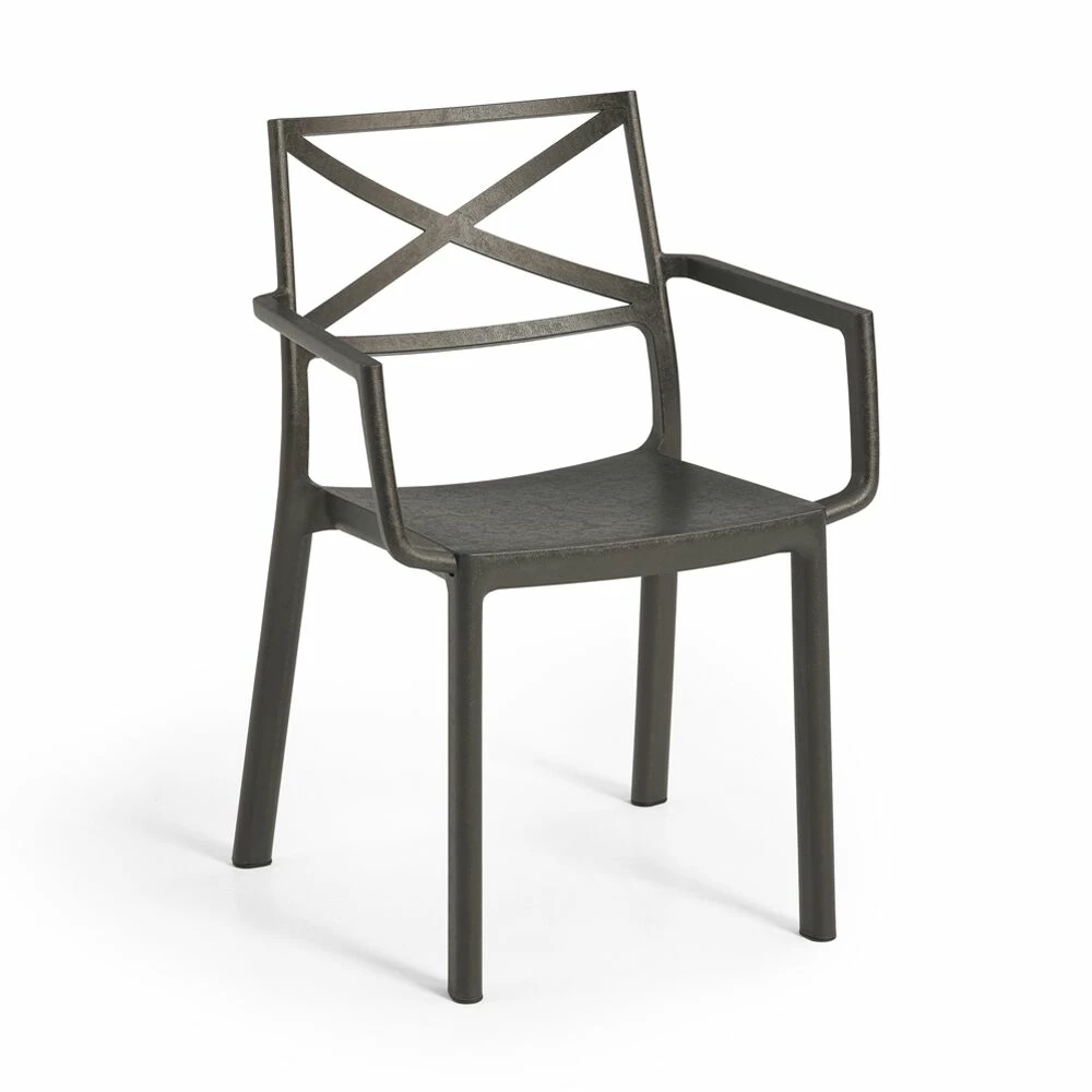 6-Sitzer Essecke In Metalloptik Aus Vollkunststoff - Antikra 6 6-Sitzer Essecke In Metalloptik Aus Vollkunststoff - Antikra – Bild 4