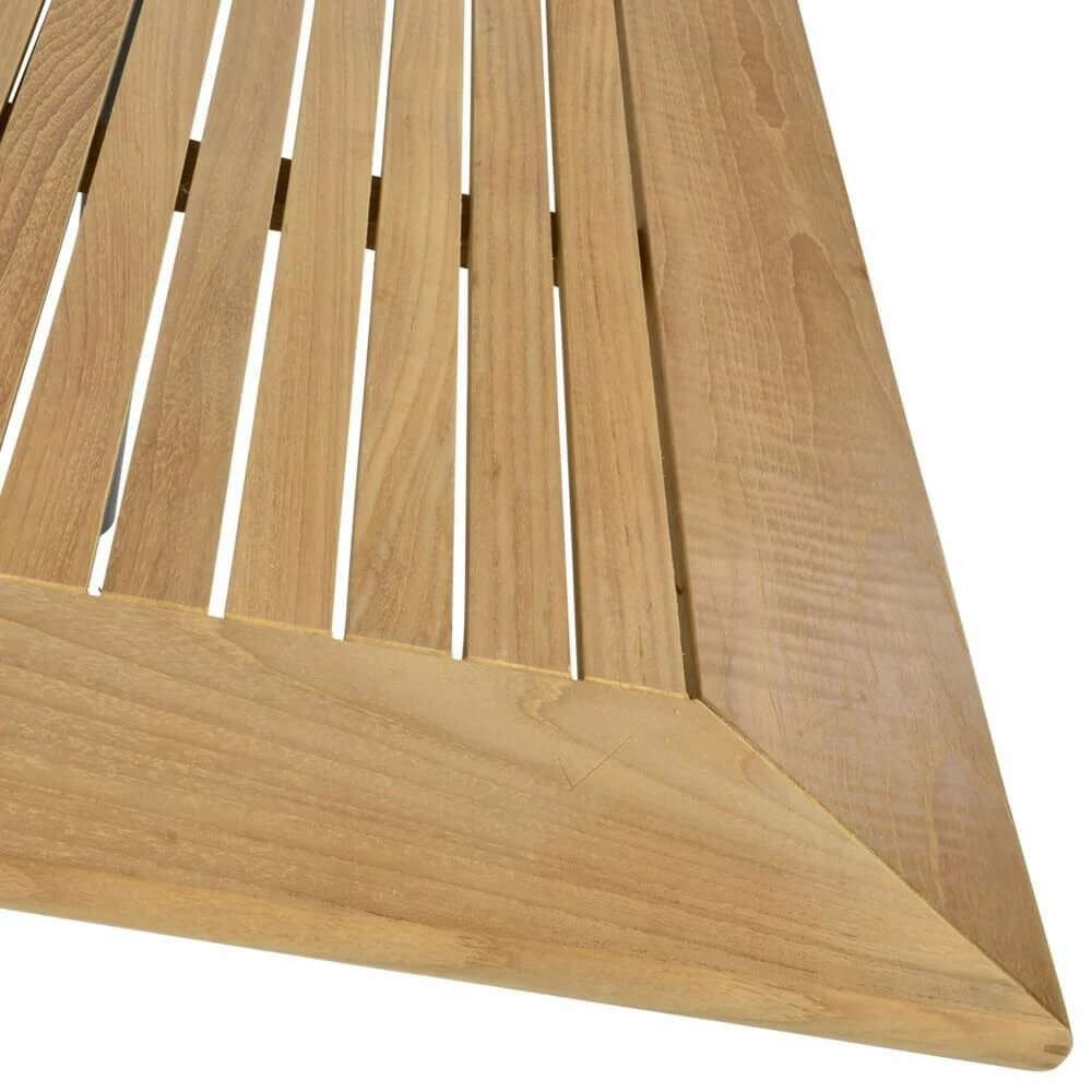 Alu Tisch Zum Ausziehen 152/210 Cm Mit Holz - Ausziehtisch Minzo 5 Alu Tisch Zum Ausziehen 152/210 Cm Mit Holz - Ausziehtisch Minzo – Bild 3