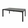 Anthrazit Alu Outdoor-Tisch Verlängerbar - Ausziehtisch Venu