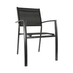 Anthrazit Garten Stapelstuhl Aus Aluminium - Stuhl Fiwo