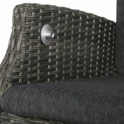 Anthrazit Gartensessel Mit Verstellbarer Rückenlehne Aus Polyattan - Joanna -GARTENTRAUM Verkäufe anthrazit gartensessel mit verstellbarer rueckenlehne aus polyattan joanna5