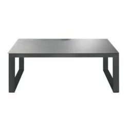 Anthrazit Loungetisch Aus Alu Mit Keramikplatte - Loungetisch Rano