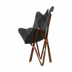 Anthrazit Schmetterlingsstuhl Für Den Balkon Mit Holzgestell - Taorina -GARTENTRAUM Verkäufe anthrazit schmetterlingsstuhl fuer den balkon mit holzgestell taorina5