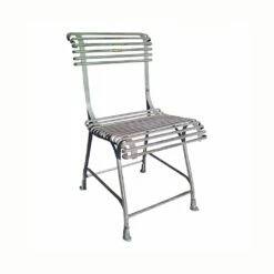 Antik Nostalgischer Garten Stuhl Aus Eisen - Ambre