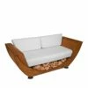 Außergewöhnliches 2-Sitzer Gartensofa Aus Holz Mit Polstern - Masuria - Narie Sofa -GARTENTRAUM Verkäufe aussergewoehnliches 2 sitzer gartensofa aus holz mit polstern masuria narie sofa
