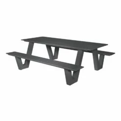 Bank-Tisch-Sitzgruppe Aus Alu Für Bis Zu 8 Personen - Bankgruppe Gloso