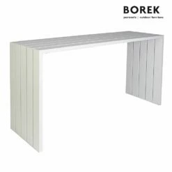 Bar Tisch Für Den Garten - Aluminium - Von Borek - 110x200x64cm - Samos Bartisch