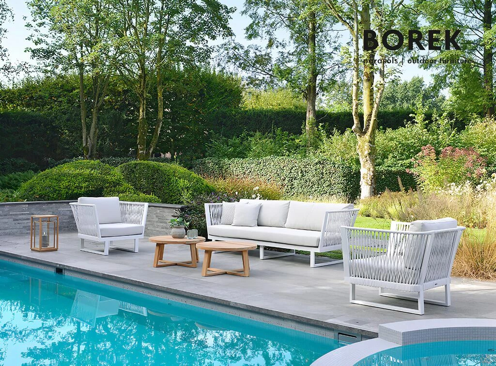 Borek Gartensessel In Grau/weiß Rope-Optik - Altea Sessel 8 Borek Gartensessel In Grau/weiß Rope-Optik - Altea Sessel – Bild 6