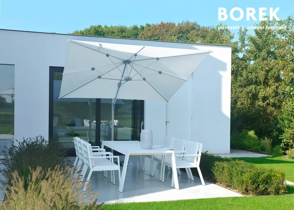 Borek Gartenstuhl Aus Aluminium - Modern - Weiß - Outdoor - Viking Stuhl 7 Borek Gartenstuhl Aus Aluminium - Modern - Weiß - Outdoor - Viking Stuhl – Bild 5