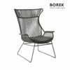 Borek Wing Chair Aus Ardenza-Rope - Anthrazit - Hochlehner Silves -GARTENTRAUM Verkäufe borek wing chair aus ardenza rope anthrazit hochlehner silves