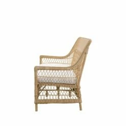 Braunes Outdoor Sofa Für Drei Personen Aus Aluminium Und Wetterbeständiger Rattanfaser - 3-Sitzer Anike -GARTENTRAUM Verkäufe braunes outdoor sofa fuer drei personen aus aluminium und wetterbestaendiger rattanfaser 3 sitzer anike4