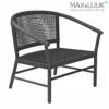 Breiter Lounge Chair Aus Dunklen Teakholz Von Max & Luuk - Kevin Loungesessel -GARTENTRAUM Verkäufe breiter lounge chair aus dunklen teakholz von max luuk kevin loungesessel