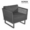 Dunkelgrauer Borek Gartensessel Aus Aluminium Mit Polstern - Morella Gartensessel 1 Dunkelgrauer Borek Gartensessel Aus Aluminium Mit Polstern - Morella Gartensessel -GARTENTRAUM Verkäufe dunkelgrauer borek gartensessel aus aluminium mit polstern morella gartensessel