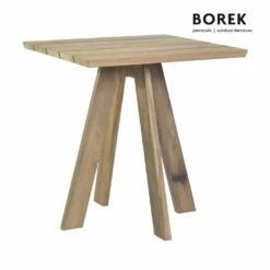Eckiger Esstisch Aus Teakholz Von Borek - 70x70cm - Ecktisch Tarifa