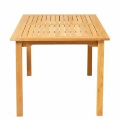 Eckiger Garten Holztisch - Modern - Teakholz - Ruby Gartentisch