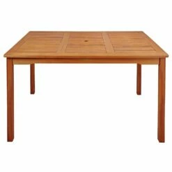 Eckiger Holztisch Für Balkon Und Garten Mit Schirmloch - 135 Cm - Corymbia Tisch -GARTENTRAUM Verkäufe eckiger holztisch fuer balkon und garten mit schirmloch 135 cm corymbia tisch4