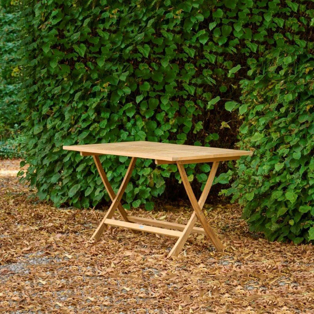Eckiger Klapptisch Aus Teakholz Für Den Garten - Masie Klapptisch 3 Eckiger Klapptisch Aus Teakholz Für Den Garten - Masie Klapptisch