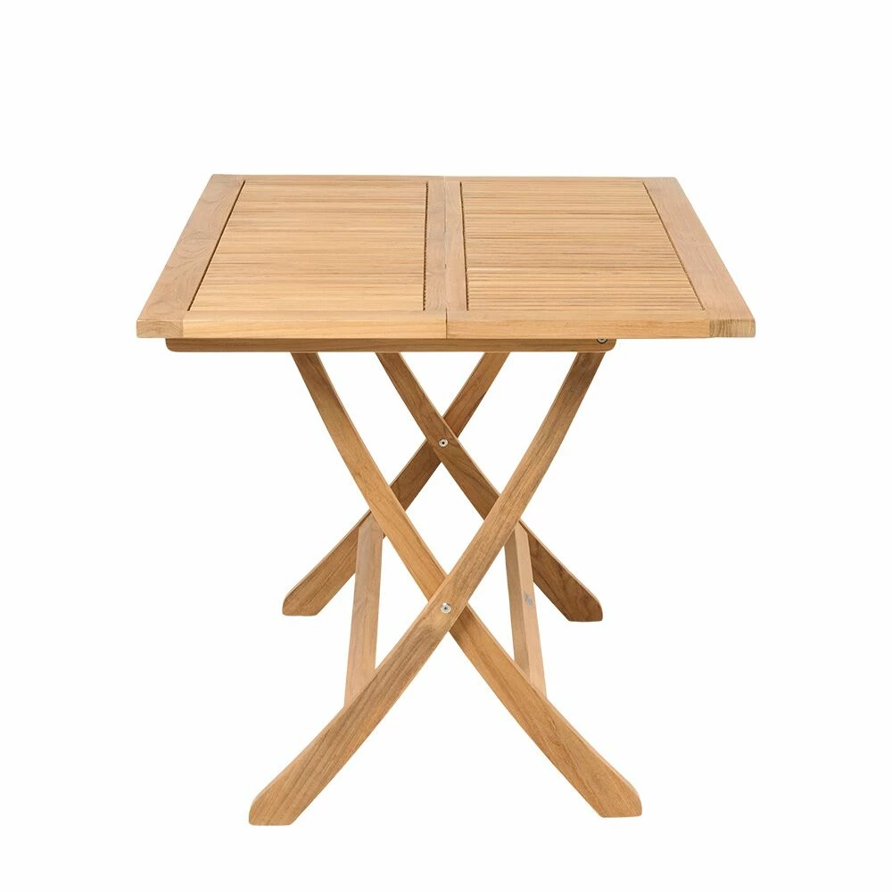 Eckiger Klapptisch Aus Teakholz Für Den Garten - Masie Klapptisch 7 Eckiger Klapptisch Aus Teakholz Für Den Garten - Masie Klapptisch – Bild 5