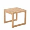 Eckiger Teakholz Beistelltisch Für Garten Und Terrasse - Lucy Beistelltisch