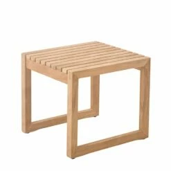 Eckiger Teakholz Beistelltisch Für Garten Und Terrasse - Lucy Beistelltisch