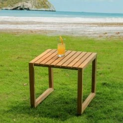 Eckiger Teakholz Beistelltisch Für Garten Und Terrasse - Lucy Beistelltisch -GARTENTRAUM Verkäufe eckiger teakholz beistelltisch fuer garten und terrasse lucy beistelltisch4