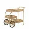 Elegant Geflochtener Servierwagen Mit Rädern Für Den Garten - Servierwagen Silje 2 Elegant Geflochtener Servierwagen Mit Rädern Für Den Garten - Servierwagen Silje -GARTENTRAUM Verkäufe elegant geflochtener servierwagen mit raedern fuer den garten servierwagen silje