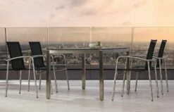 Elegante Edelstahl-Sitzgruppe Für 4 Personen - Sitzecke Lucidum -GARTENTRAUM Verkäufe elegante edelstahl sitzgruppe fuer 4 personen sitzecke lucidum3