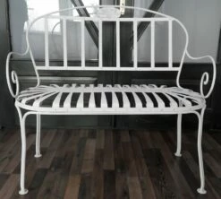 Französische Sitzbank Für Den Garten Antik - Mareva -GARTENTRAUM Verkäufe franzoesische sitzbank fuer den garten antik mareva3