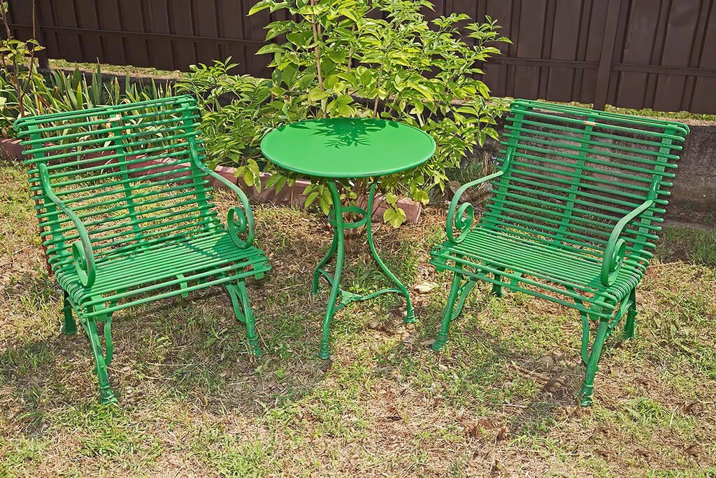 Französischer Gartenstuhl Mit Armlehne Antik - Etienne 6 Französischer Gartenstuhl Mit Armlehne Antik - Etienne – Bild 4