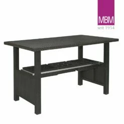 Garten Bar Von MBM - Alu & Kunststoffgeflecht - Dunkelbraun - Bar Bellini -GARTENTRAUM Verkäufe garten bar von mbm alu kunststoffgeflecht dunkelbraun bar bellini3