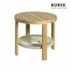 Garten Beistelltisch Aus Teakholz Und Rope - Tisch Chepri -GARTENTRAUM Verkäufe garten beistelltisch aus teakholz und rope tisch chepri