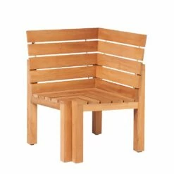 Garten Eckbank Aus Teakholz - Kombi-Element - Lucy Eckbank