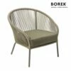 Garten Loungesessel Von Borek - Aluminium - Mit Kissen - Beige & Braun Meliert - Colette Klubsessel -GARTENTRAUM Verkäufe garten loungesessel von borek aluminium mit kissen beige braun meliert colette klubsessel