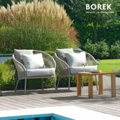 Garten Loungesessel Von Borek - Aluminium - Mit Kissen - Beige & Braun Meliert - Colette Klubsessel 9 Garten Loungesessel Von Borek - Aluminium - Mit Kissen - Beige & Braun Meliert - Colette Klubsessel -GARTENTRAUM Verkäufe garten loungesessel von borek aluminium mit kissen beige braun meliert colette klubsessel4