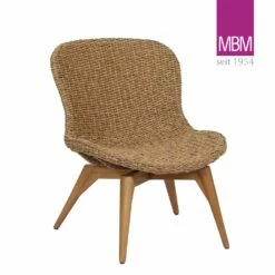 Garten Sessel Von MBM - Aluminium & Polyrattan - Bequem - Frostsicher - Loungesessel Orlando