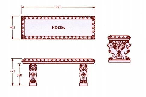 Garten Sitzbank Antik Stein - Whitesands Bay 5 Garten Sitzbank Antik Stein - Whitesands Bay – Bild 3