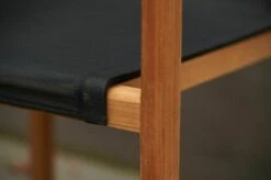 Garten Stapelstuhl Aus Teakholz & Kunststoffgewebe - Ethan Stapelstuhl -GARTENTRAUM Verkäufe garten stapelstuhl aus teakholz kunststoffgewebe ethan stapelstuhl4