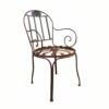 Garten Stuhl Aus Schmiedeeisen Im Antik Design - Flavienne -GARTENTRAUM Verkäufe garten stuhl aus schmiedeeisen im antik design flavienne