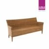 Gartenbank 3 Sitzer - Von MBM - Alu, Geflecht & Resysta - Braun - Gartenbank Madrigal -GARTENTRAUM Verkäufe gartenbank 3 sitzer von mbm alu geflecht resysta braun gartenbank madrigal