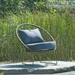 Gartenlounge Sessel Aus Alu & Seil Mit Kissen - Max&Luuk - Nora Loungesessel -GARTENTRAUM Verkäufe gartenlounge sessel aus alu seil mit kissen max luuk nora loungesessel5