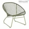 Gartensessel Aus Rope & Alu - Max&Luuk - Modern - Bella Sessel -GARTENTRAUM Verkäufe gartensessel aus rope alu max luuk modern bella sessel