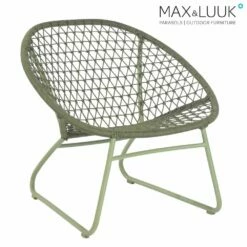 Gartensessel Aus Rope & Alu - Max&Luuk - Modern - Bella Sessel