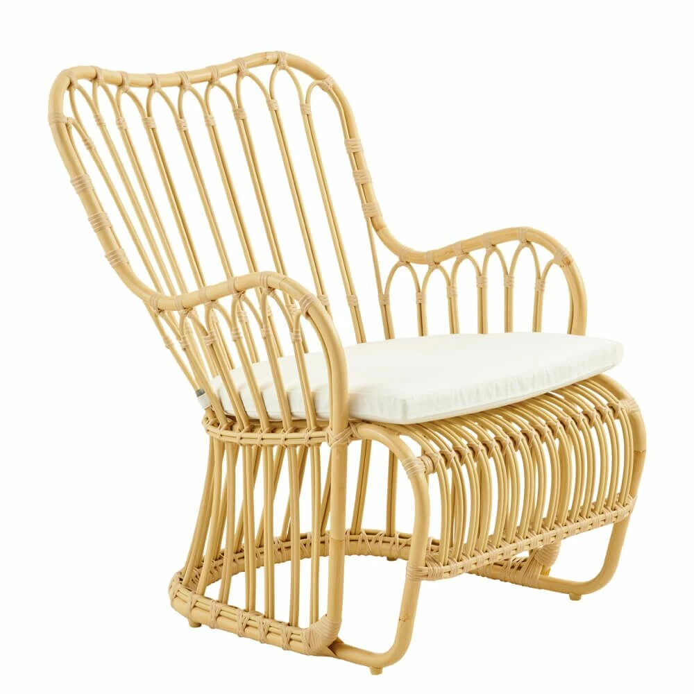 Gartensessel Für Die Lounge Aus Alu Rattan In Der Farbe Hellbraun - Gartensessel Fillip 3 Gartensessel Für Die Lounge Aus Alu Rattan In Der Farbe Hellbraun - Gartensessel Fillip